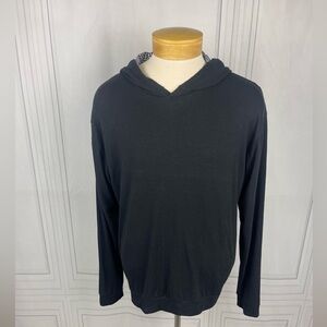 Costal Crew Laguna Deckhand Hoodie - Black & White - Men's Size XXL